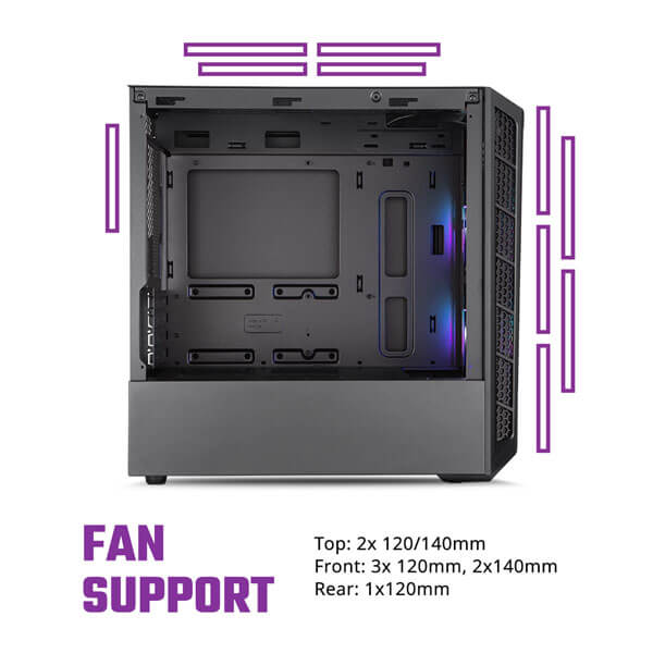Cooler Master MasterBox MB311L ARGB (Black)